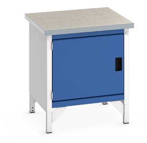 Lino Top Bott Bench 750Wx750Dx840mmH - 1 x Cupboard 750mm Wide Engineers Storage Benches with Cupboards & Drawers 26/41002006.11 Lino Top Bott Bench 750Wx750Dx840mmH 1 x Cupboard.jpg